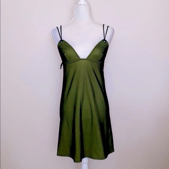 leather mesh dress Mesh And Vegan Leather Flare Dress – bebe